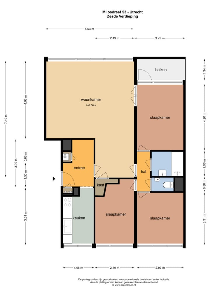 Foto 33 van Milosdreef 53