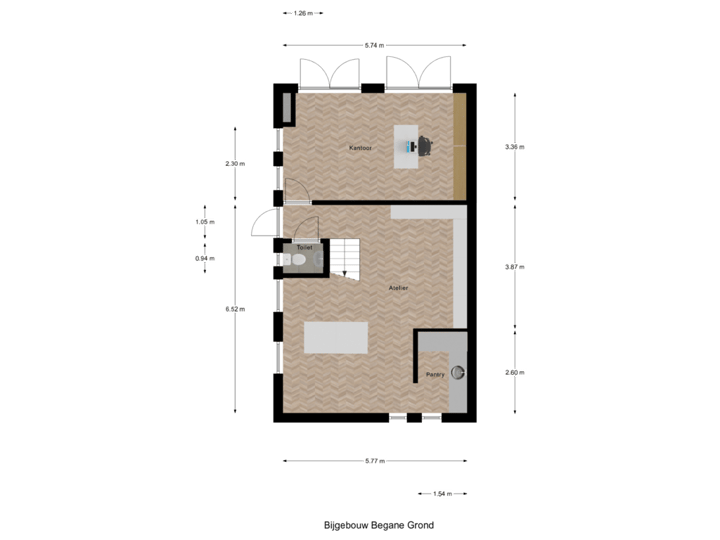 Bijgebouw Begane Grond