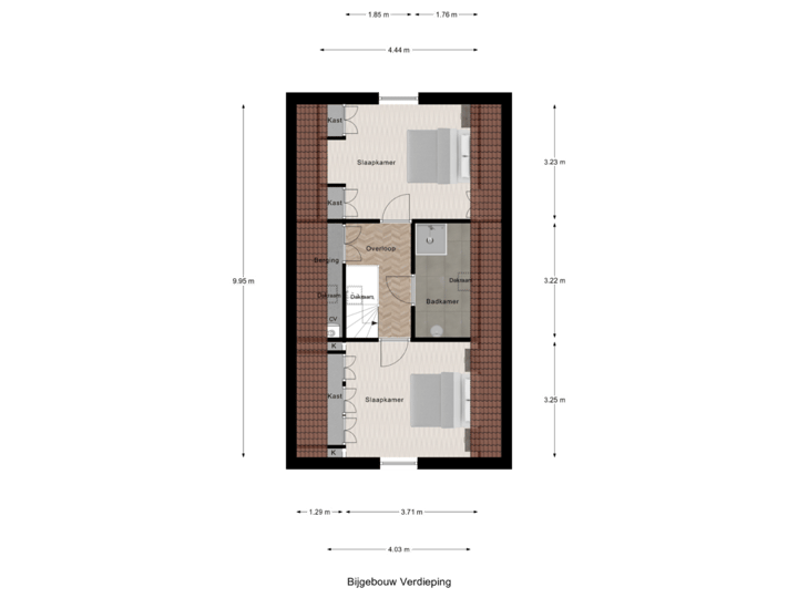 Bijgebouw Verdieping