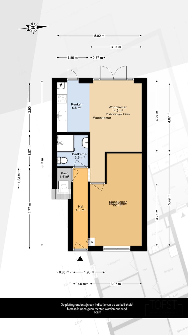 Foto 16 van Da Costastraat 33-B