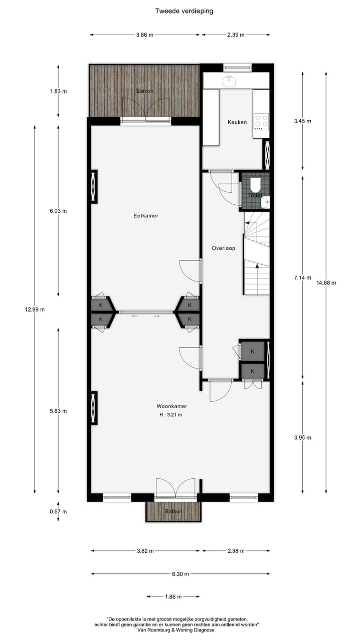 Foto 5 van Van Baerlestraat 142-2