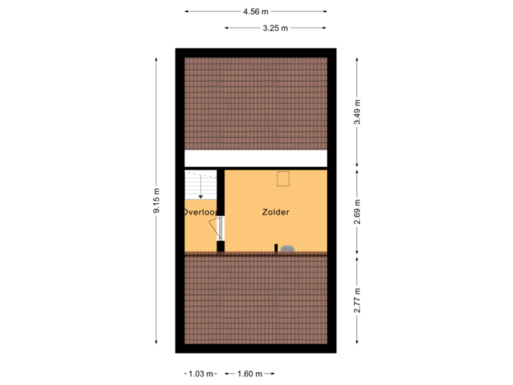 Appartement 3de verdieping
