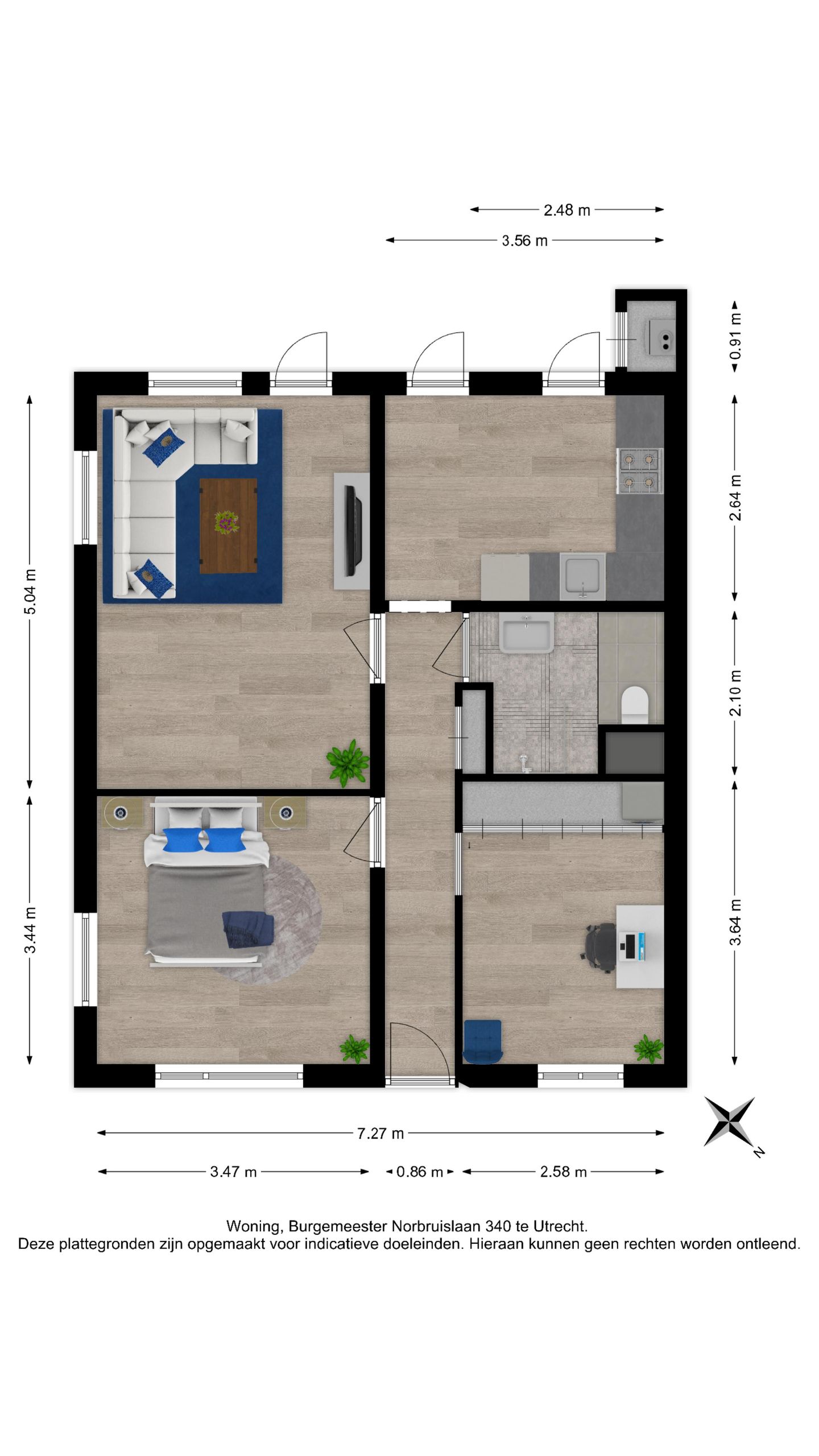 Foto 50 van Burgemeester Norbruislaan 340