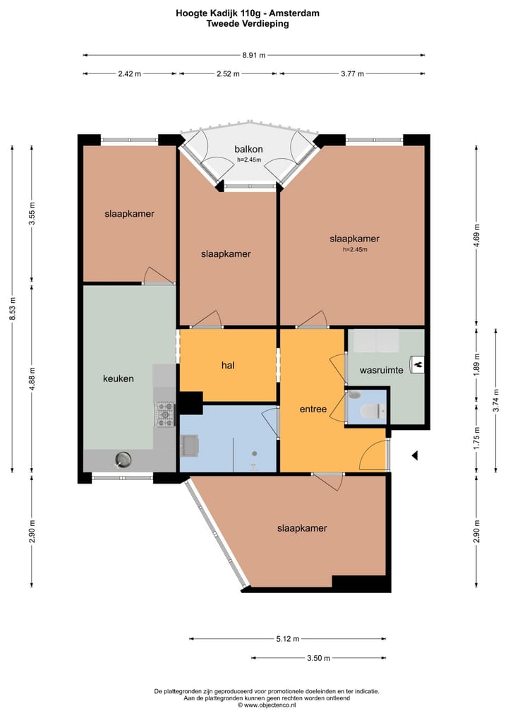 Foto 28 van Hoogte Kadijk 110-G