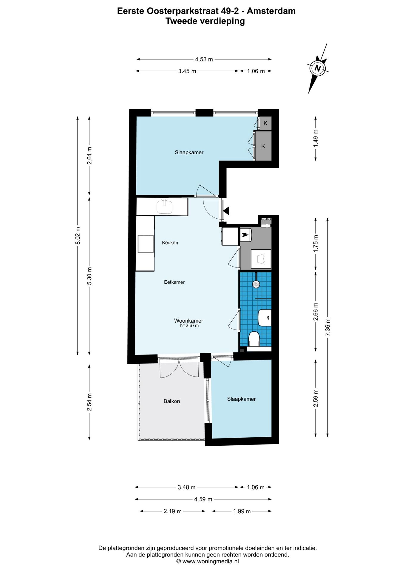 Foto 20 van Eerste Oosterparkstraat 49-1