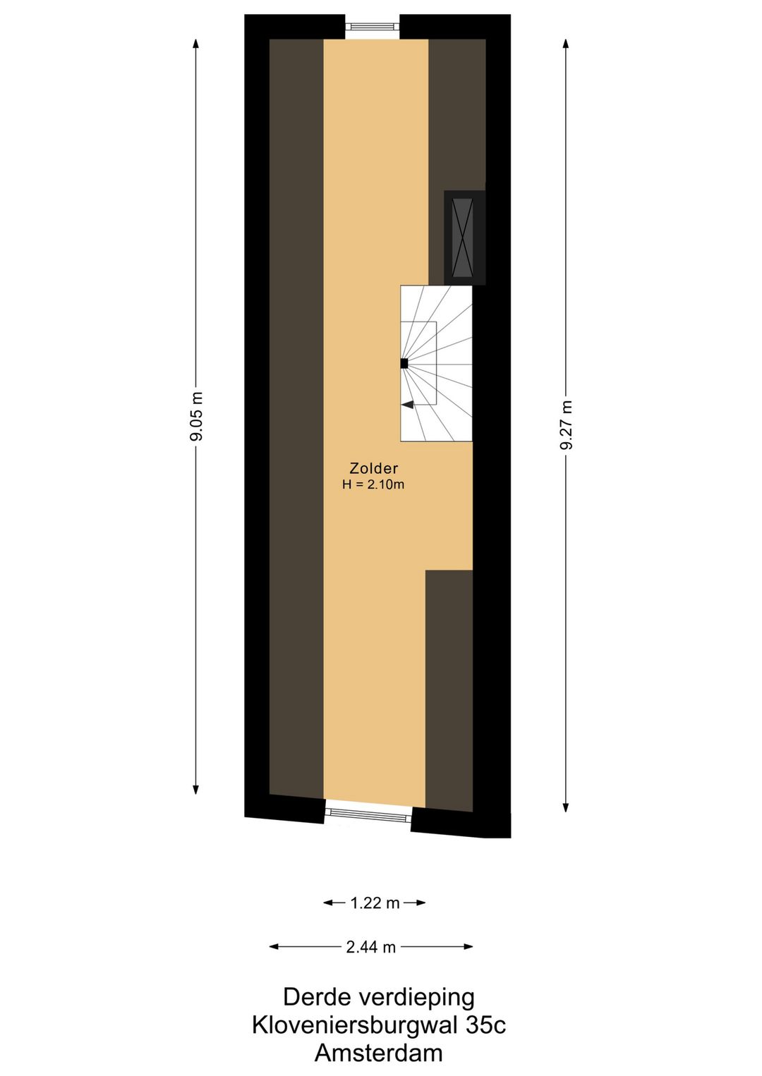 Foto 23 van Kloveniersburgwal 35-C