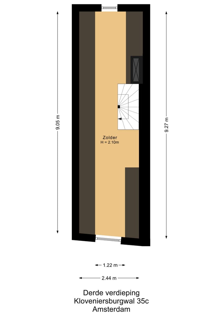 Foto 23 van Kloveniersburgwal 35-C