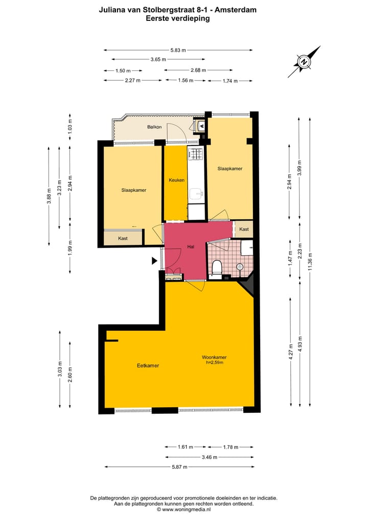 Foto 20 van Juliana van Stolbergstraat 8-1