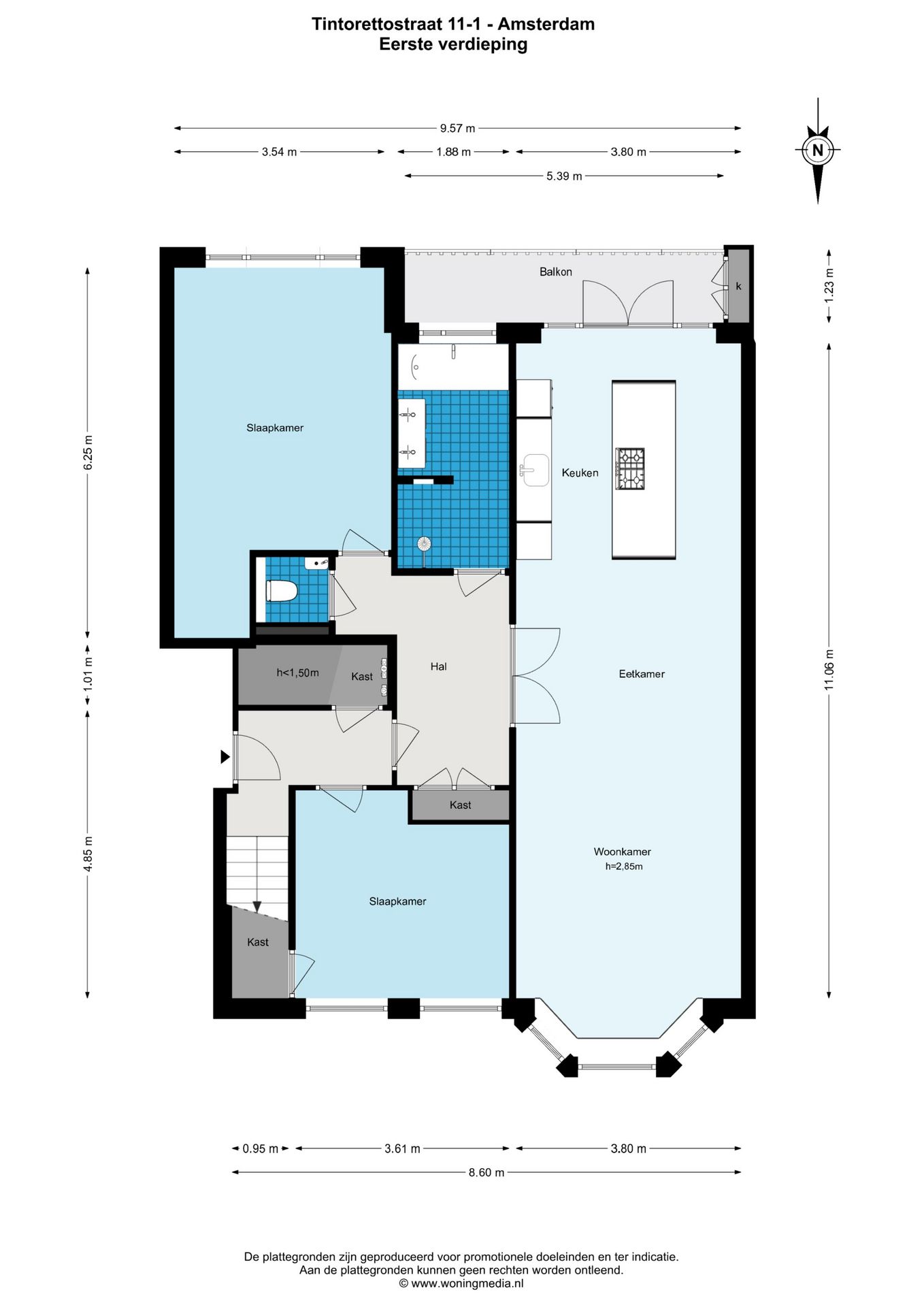 Foto 39 van Tintorettostraat 11-1
