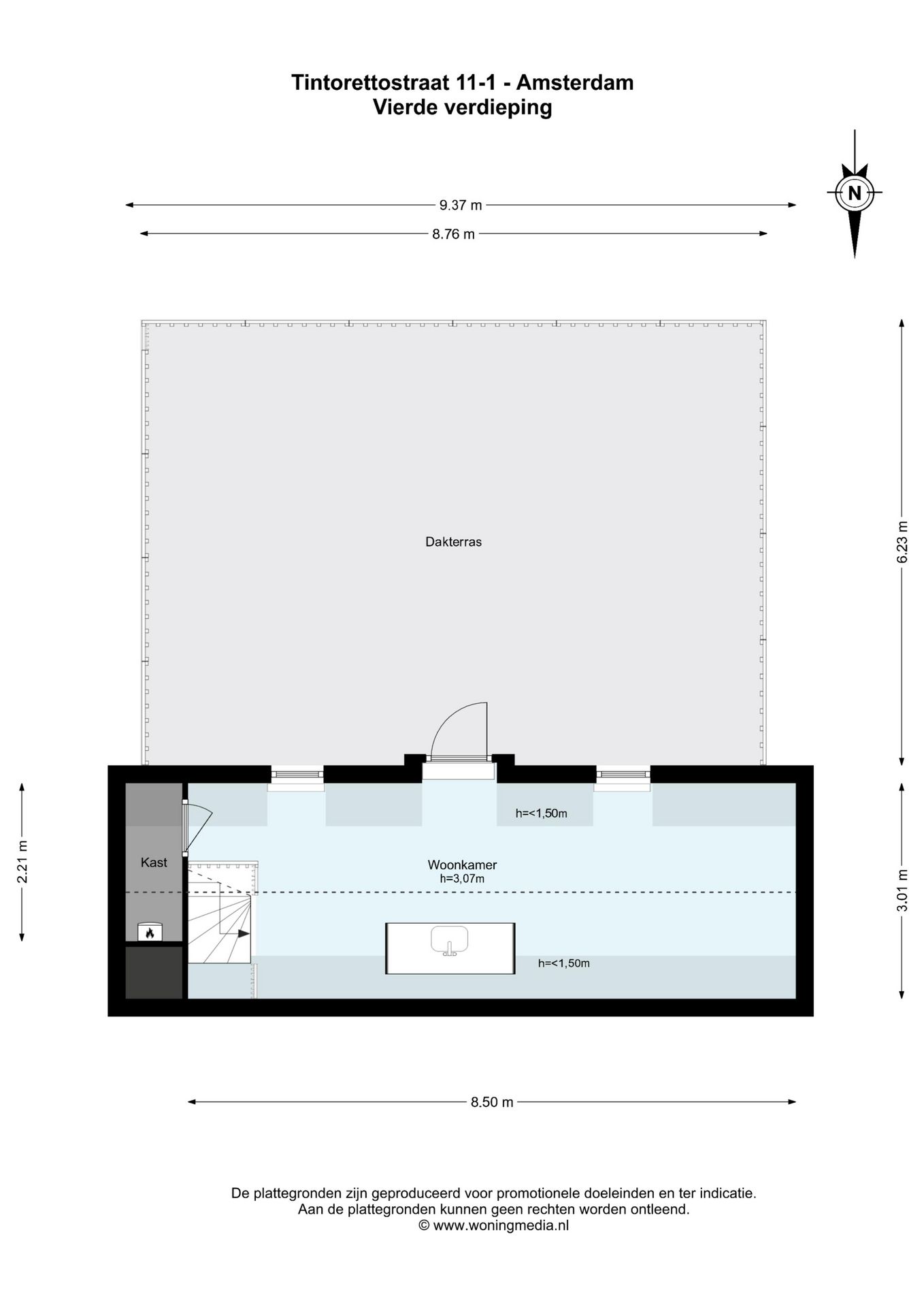 Foto 45 van Tintorettostraat 11-1