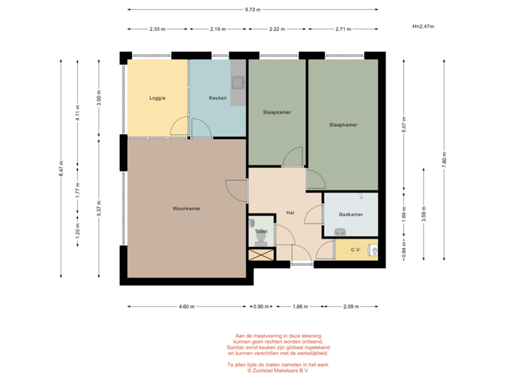 Vlaskade 158 -  1e verdieping