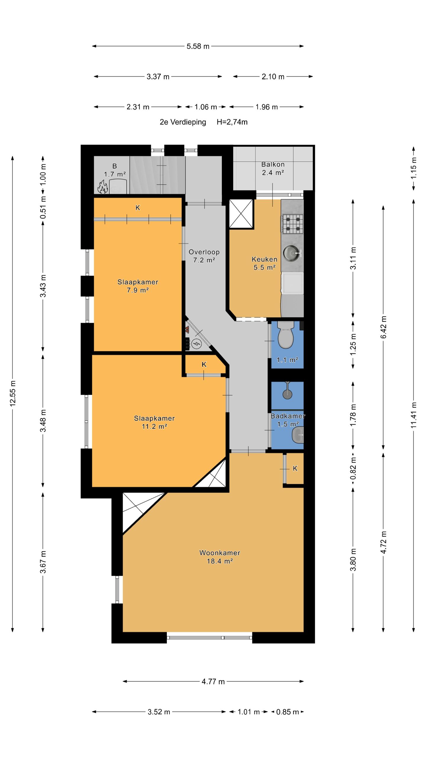 Foto 25 van Leersumstraat 95