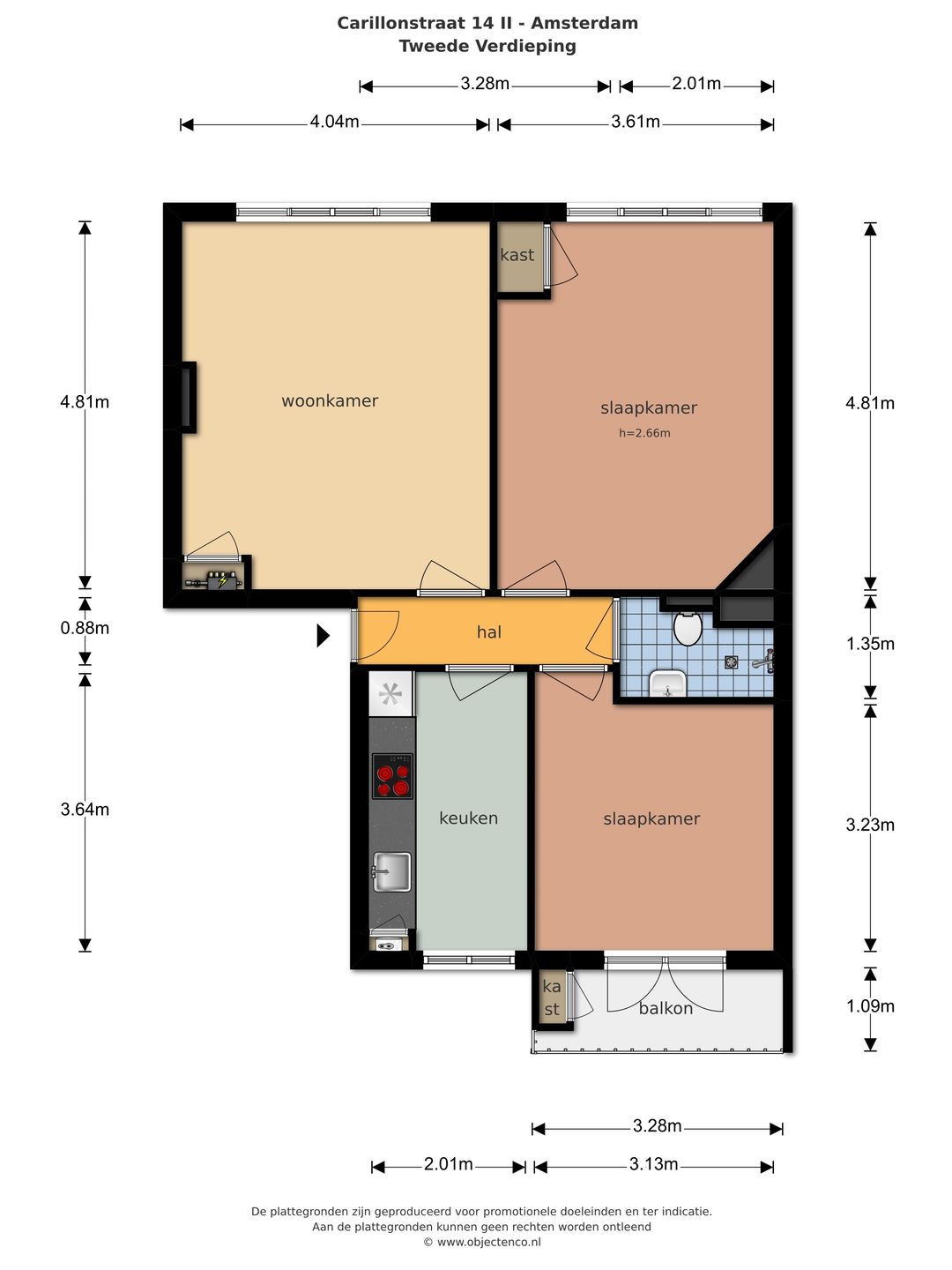 Foto 22 van Carillonstraat 14-2