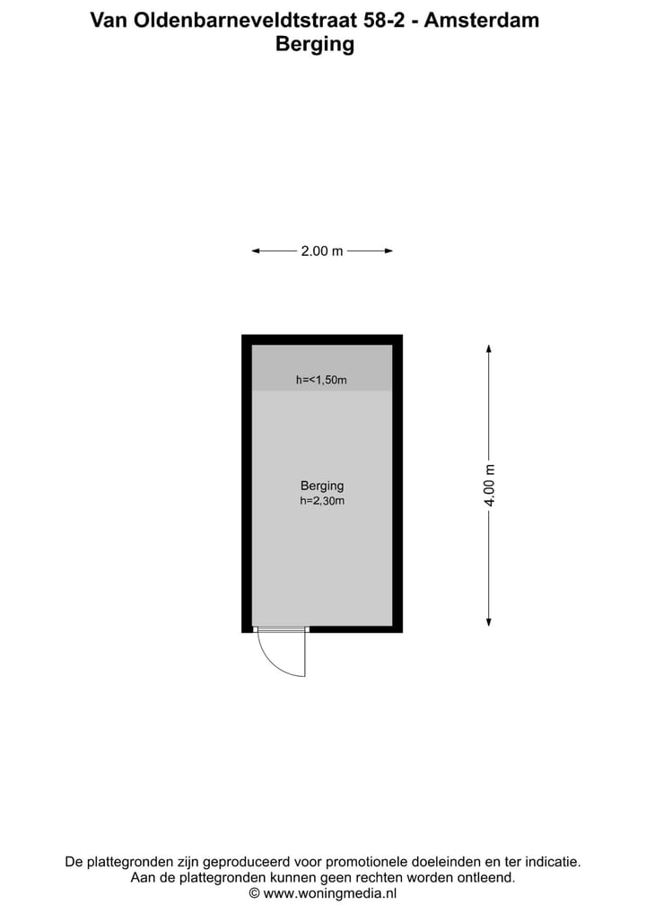 Foto 13 van Van Oldenbarneveldtstraat 58-3