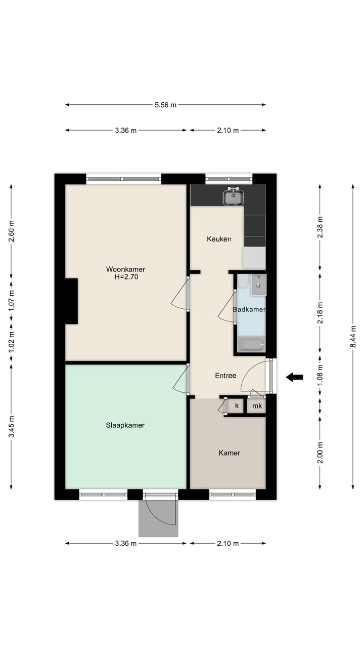 Foto 33 van Klaverstraat 79-C