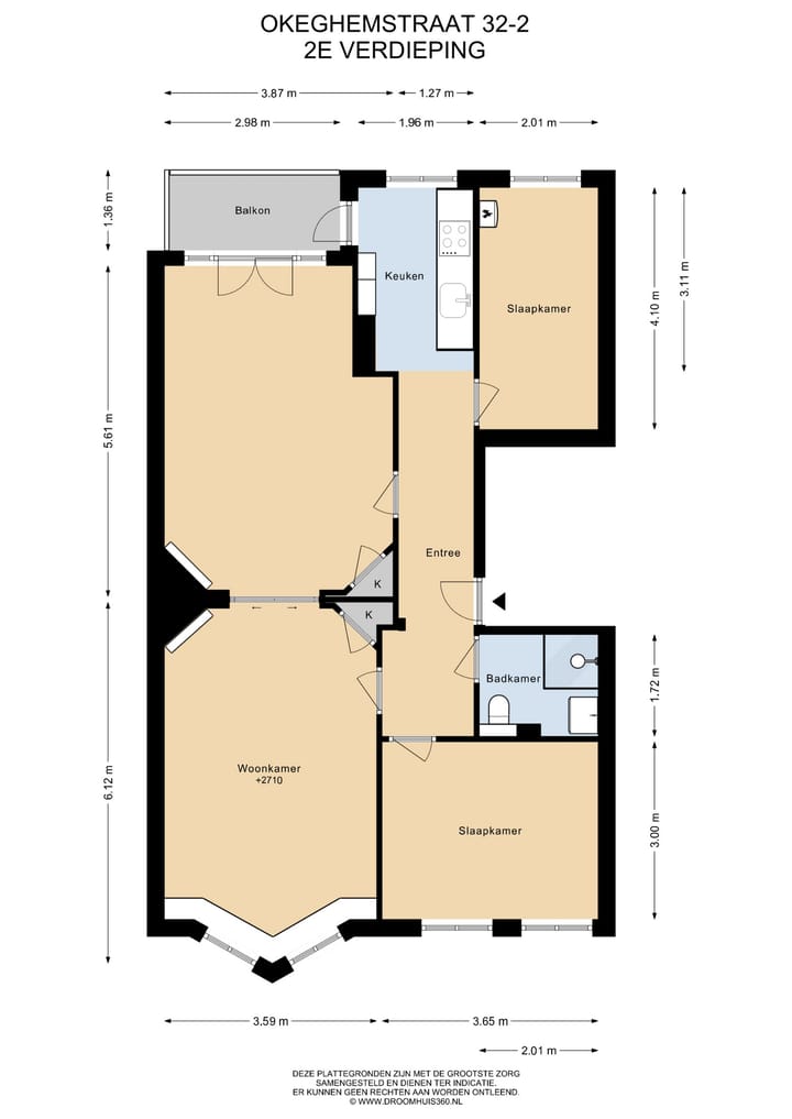 Foto 34 van Okeghemstraat 32-2
