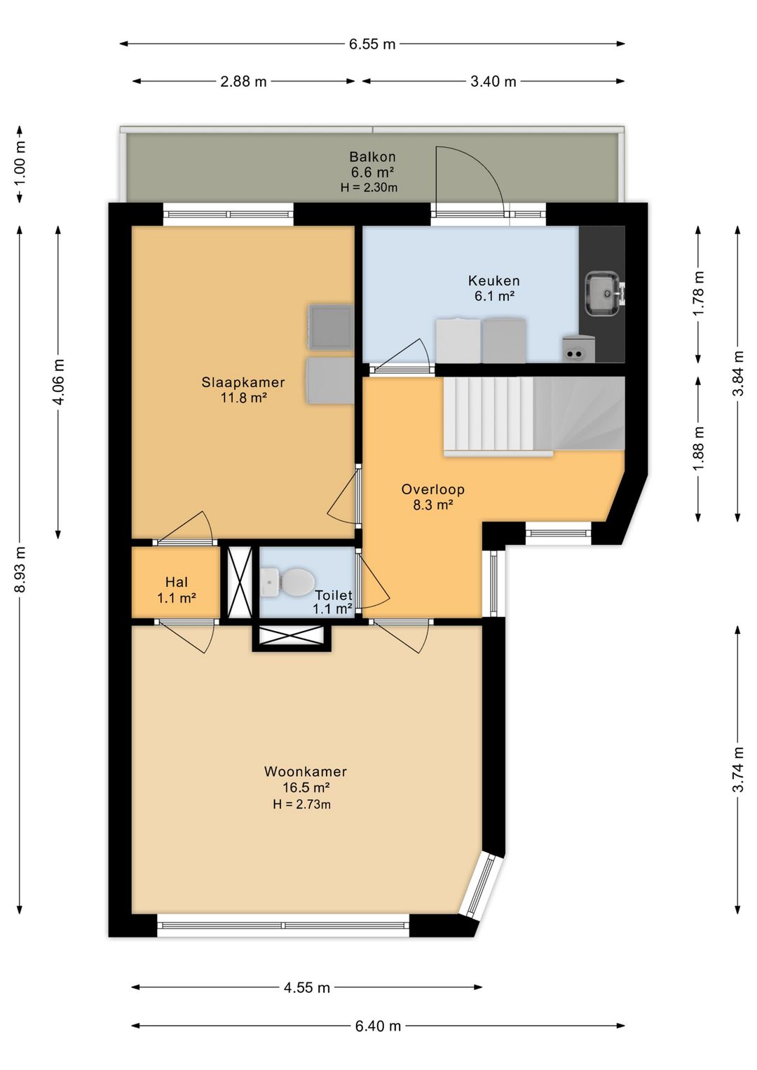 Foto 43 van Diepenbrockstraat 12