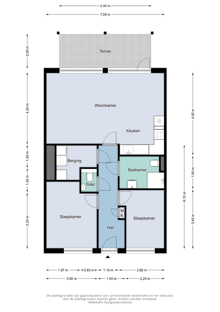 Foto 5 van Appartement Biej de Brik fase 2 (Bouwnr. 16)