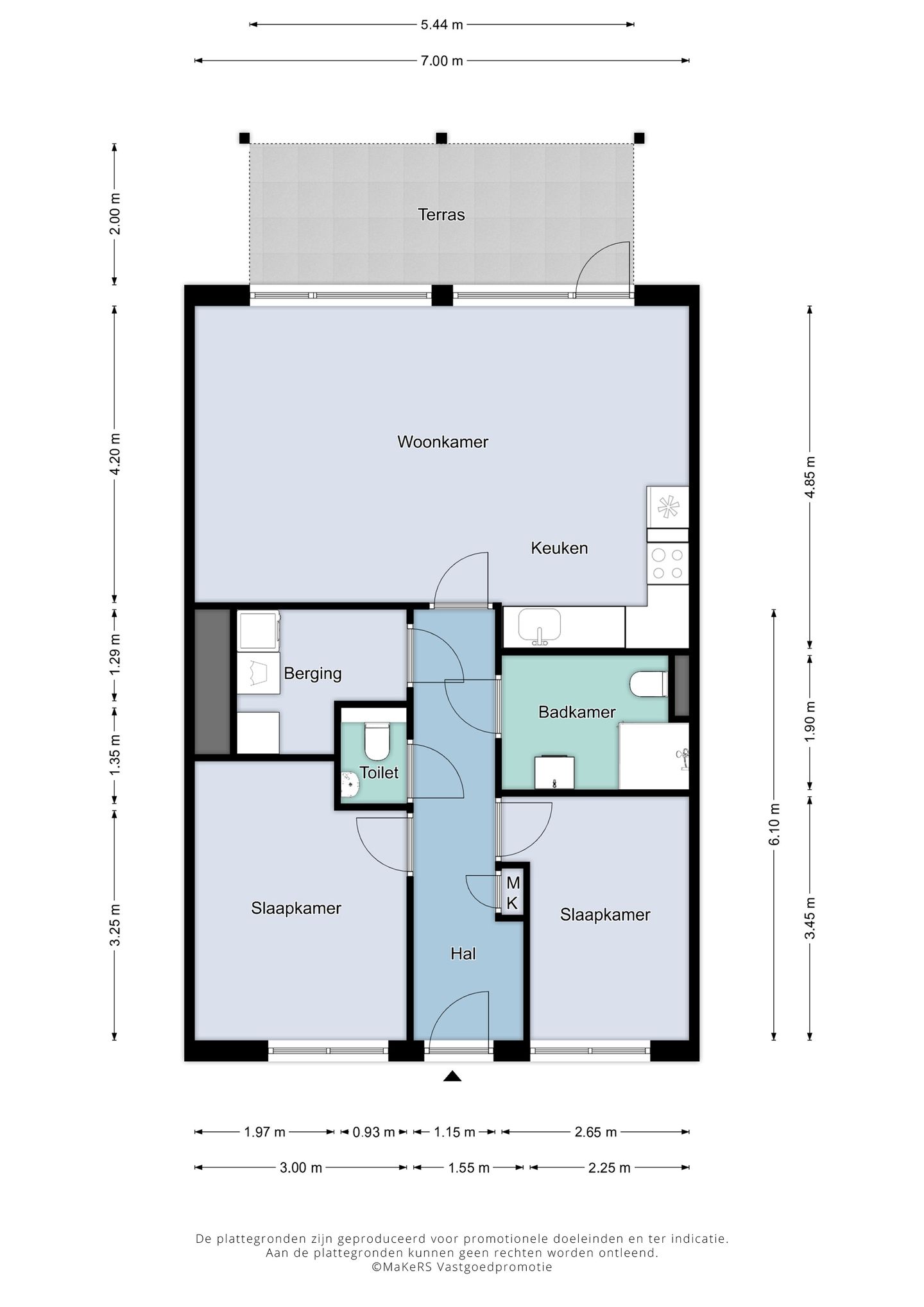 Foto 5 van Appartement Biej de Brik fase 2 (Bouwnr. 18)