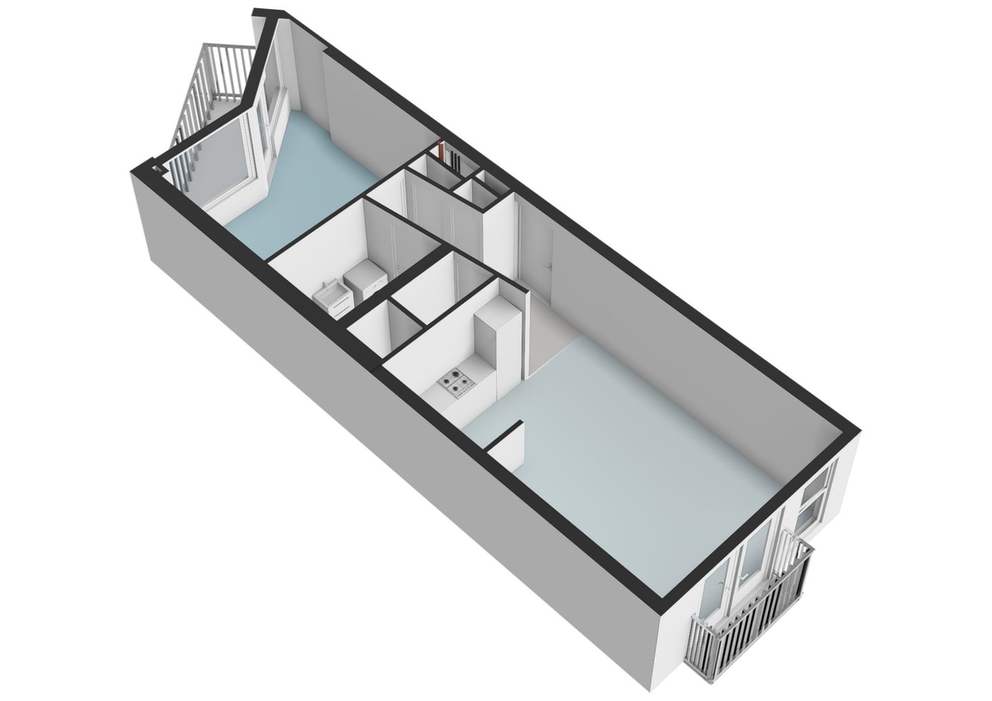Foto 25 van Rustenburgerdwarsstraat 2-N