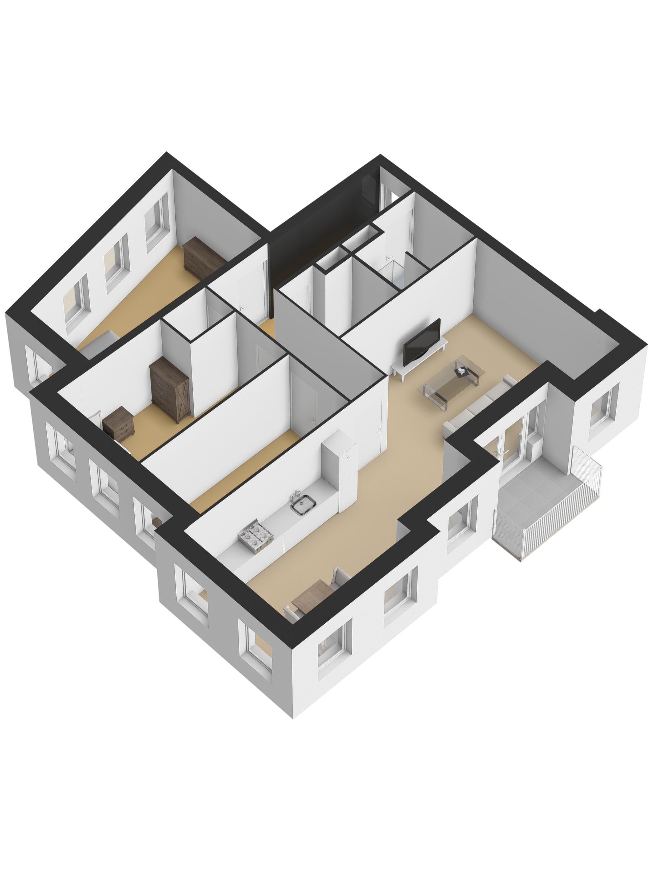 Foto 9 van Eerste verdieping (Bouwnr. 101)