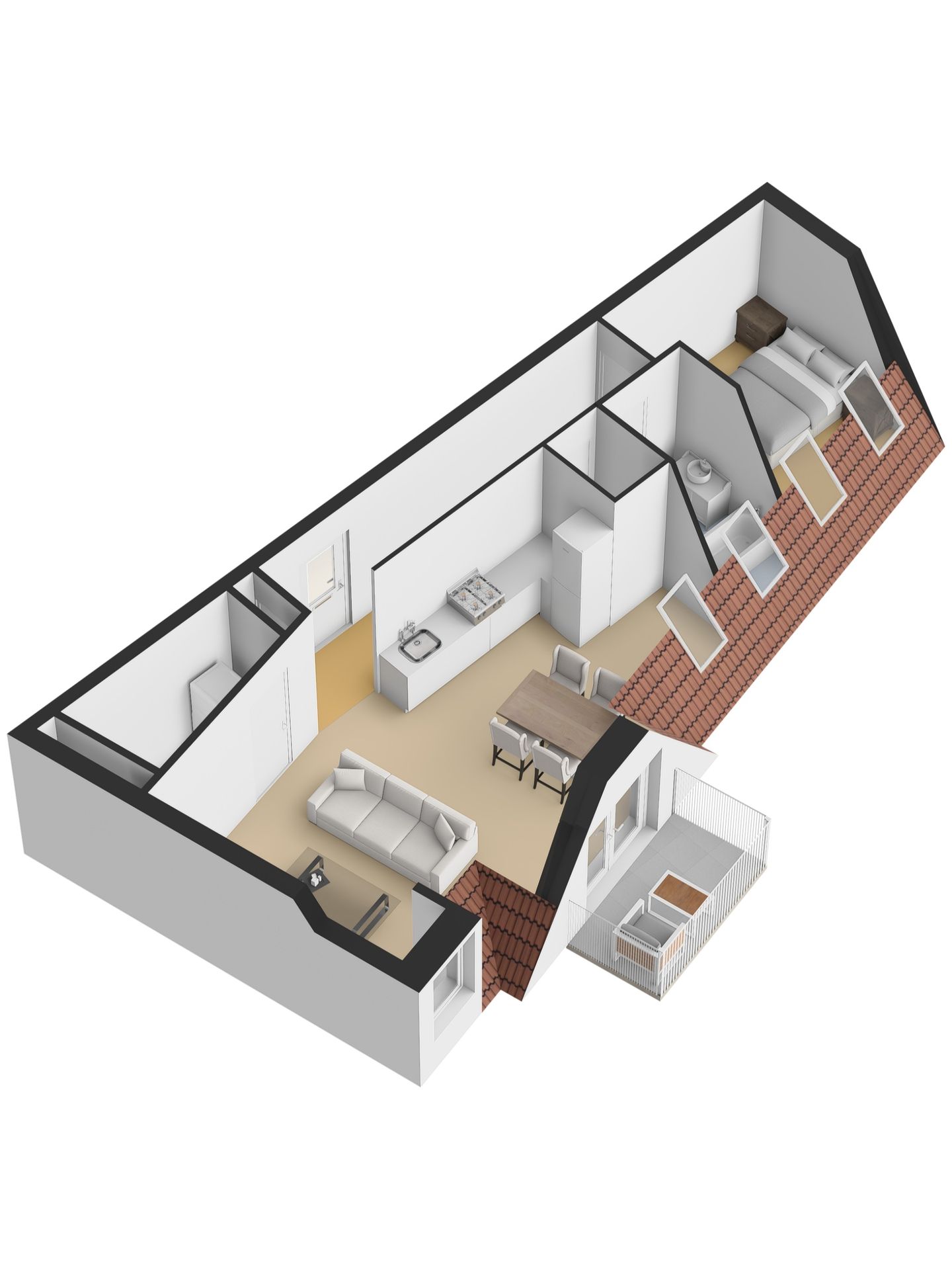 Foto 5 van Tweede verdieping (Bouwnr. 202)