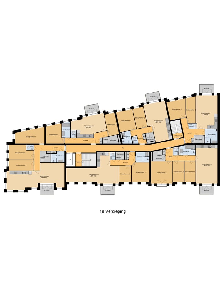 Foto 6 van Eerste verdieping (Bouwnr. 106)