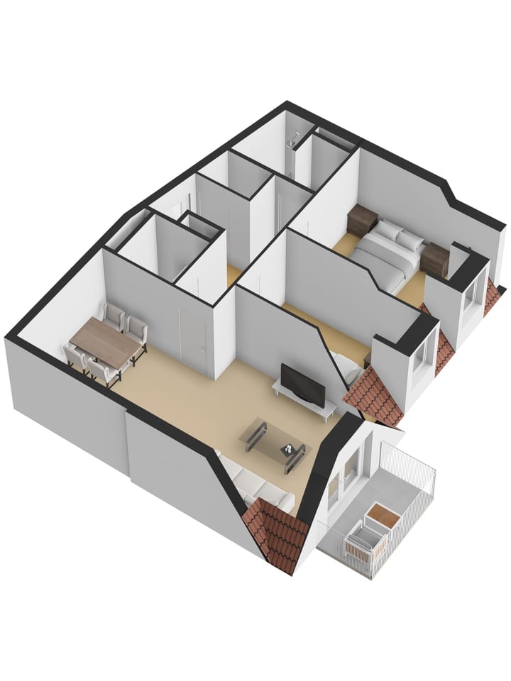 Foto 5 van Tweede verdieping (Bouwnr. 203)