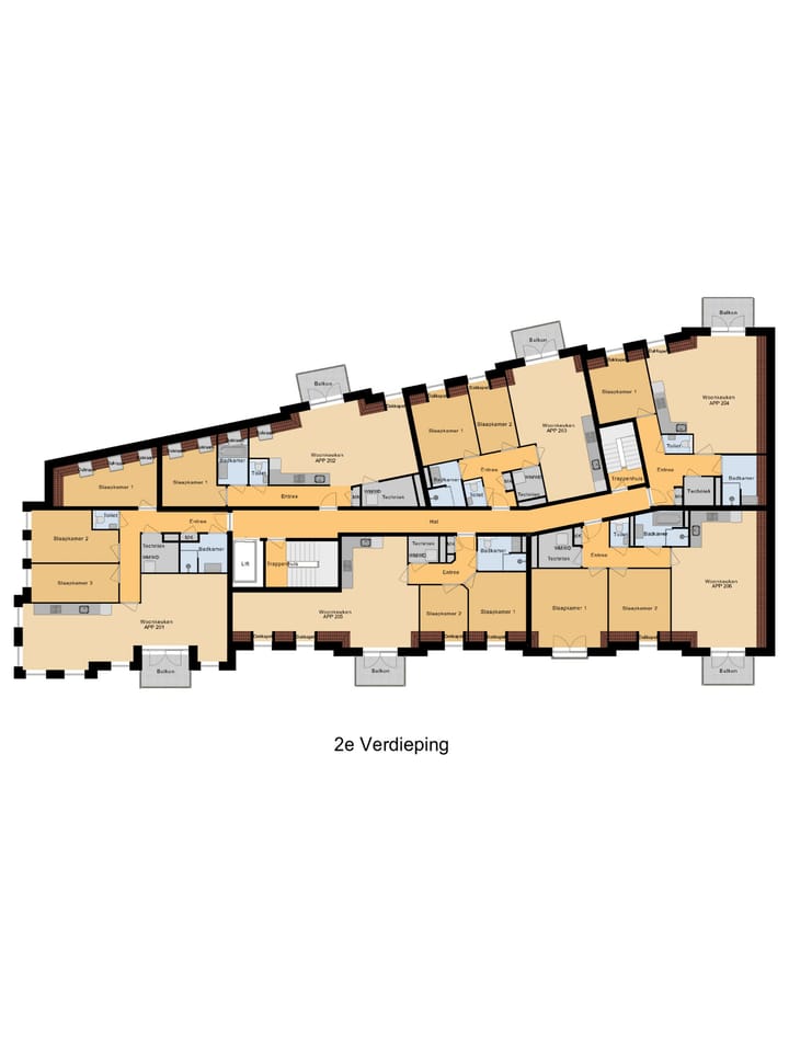 Foto 6 van Tweede verdieping (Bouwnr. 203)