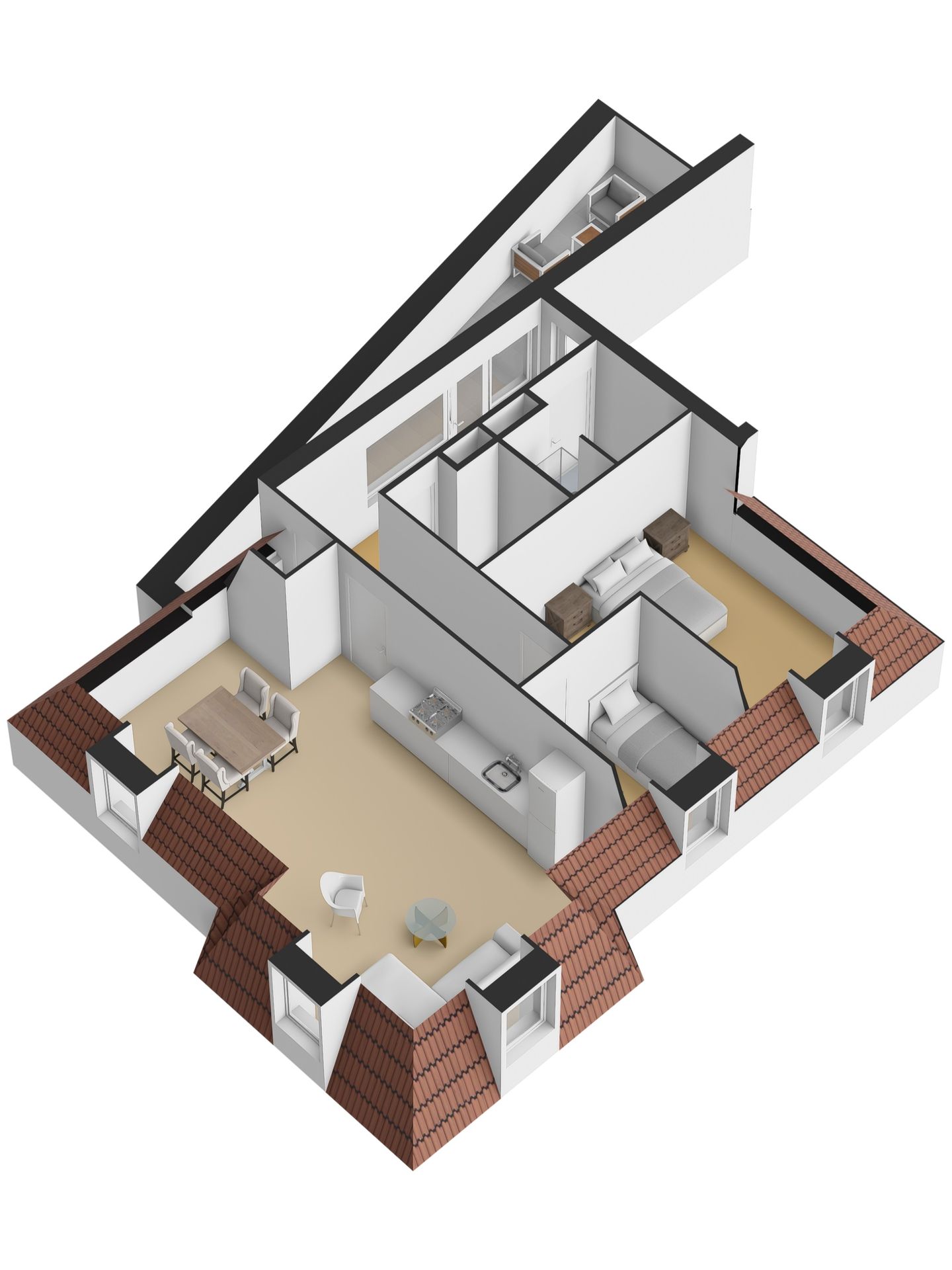 Foto 5 van Derde verdieping (Bouwnr. 301)