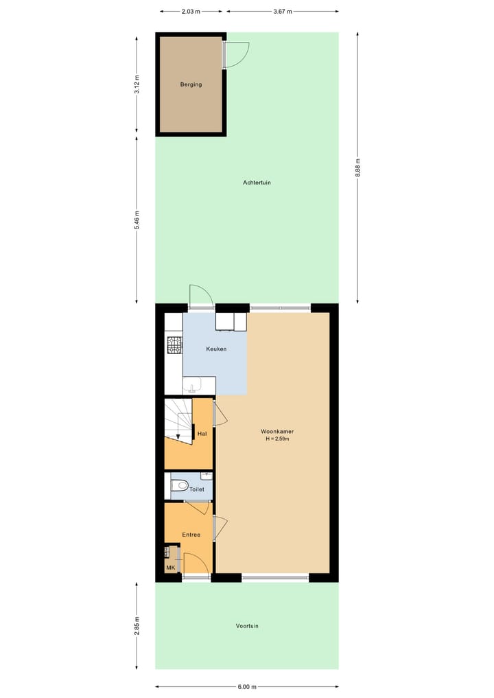 Foto 40 van Rozenstraat 2-C