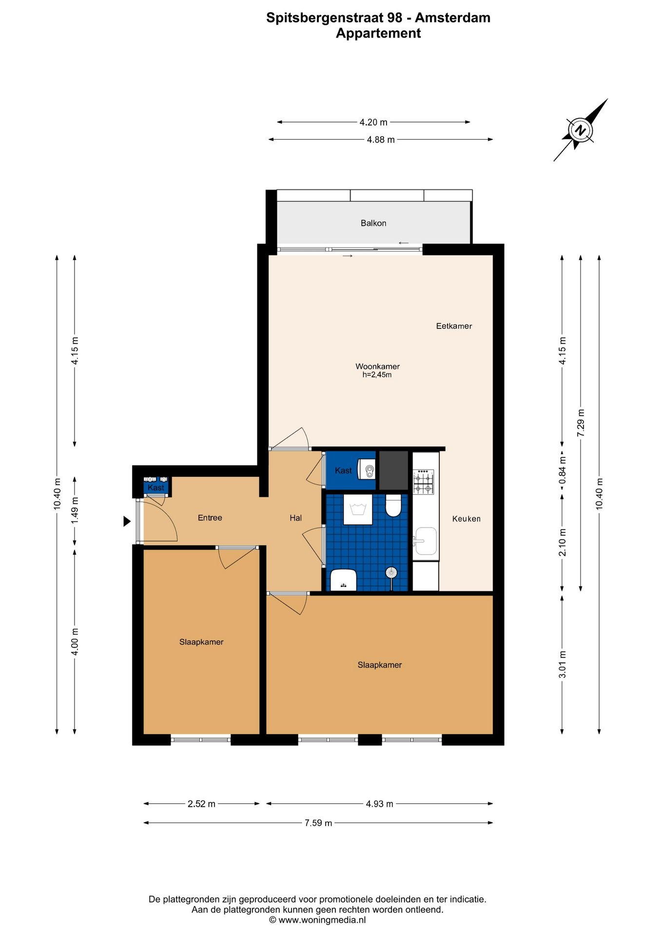 Foto 25 van Spitsbergenstraat 98