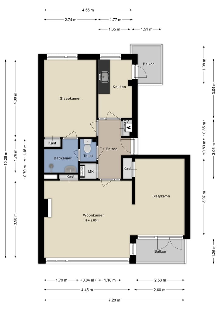 Foto 30 van Mozartweg 38-B