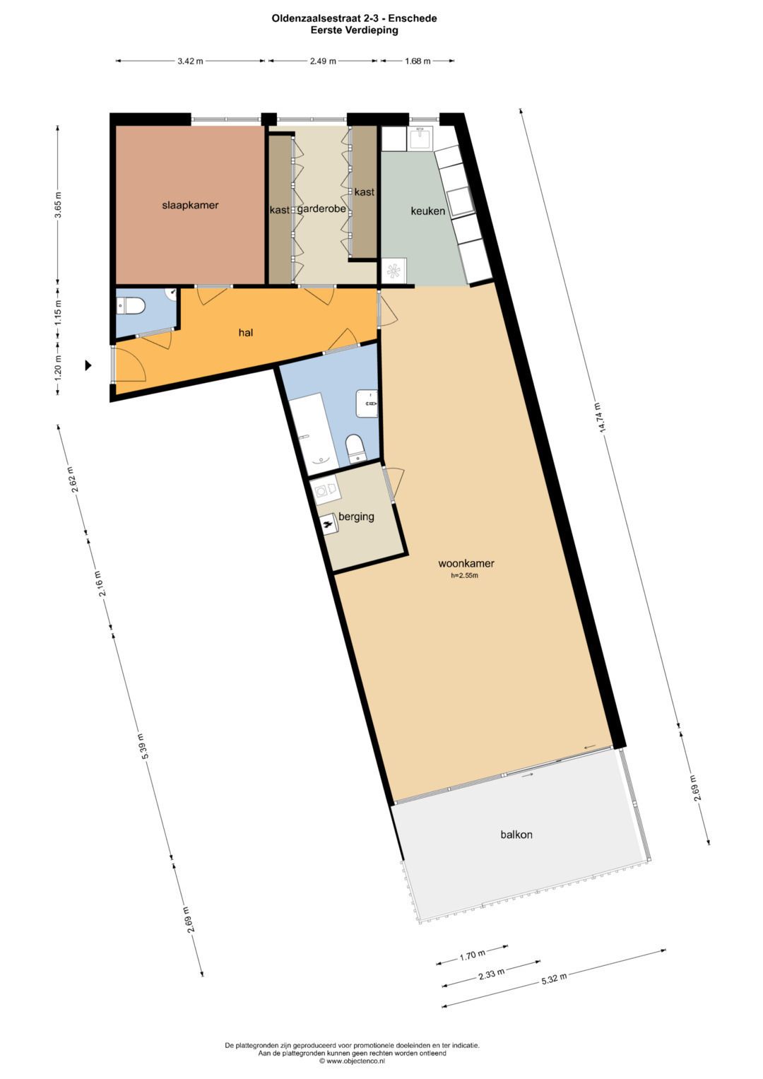 Foto 43 van Oldenzaalsestraat 2-3