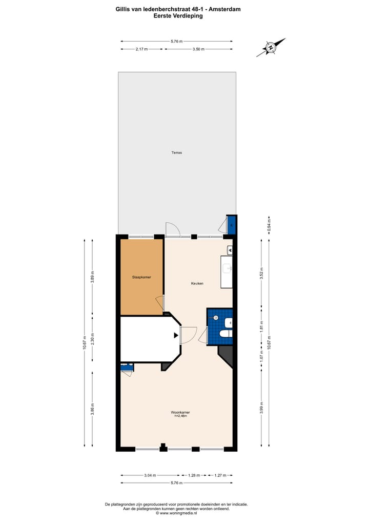 Foto 18 van Gillis van Ledenberchstraat 48-1