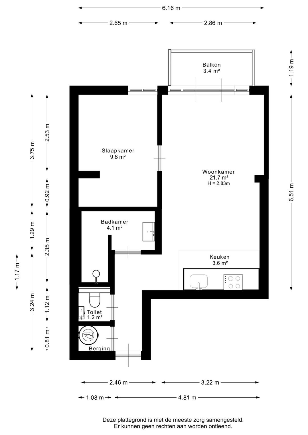 Foto 13 van Kalkhaven 46-B