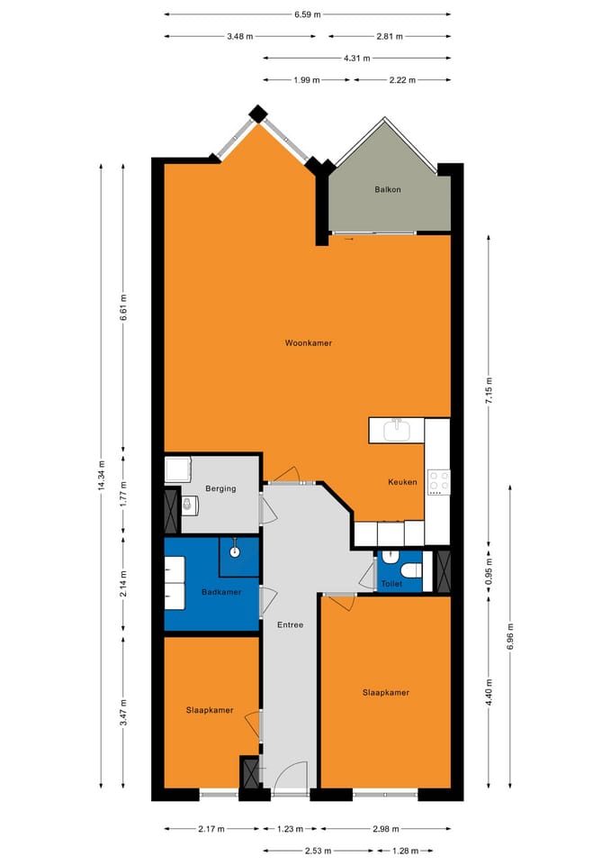 Foto 36 van Wilhelminastraat 24-G