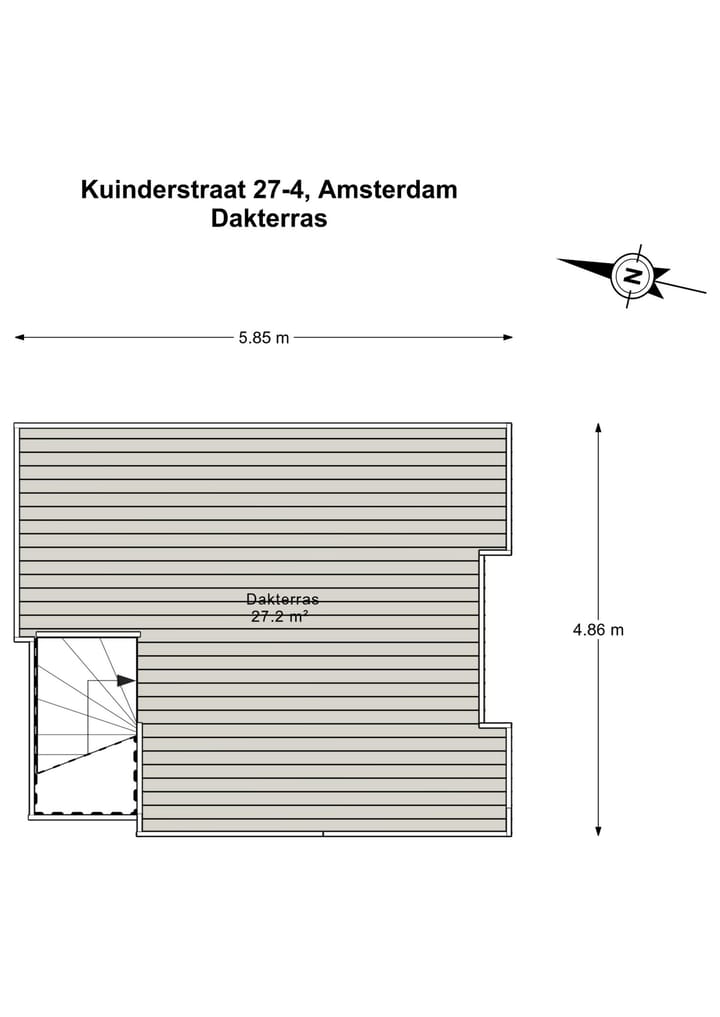 Foto 28 van Kuinderstraat 27-4