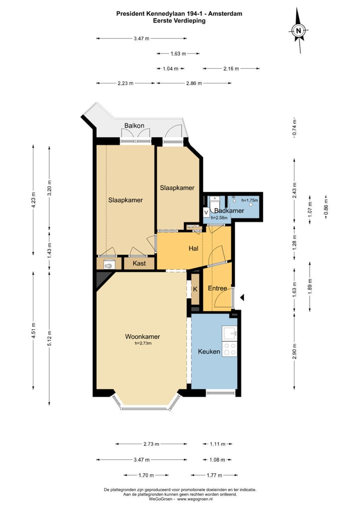 Foto 23 van President Kennedylaan 194-1