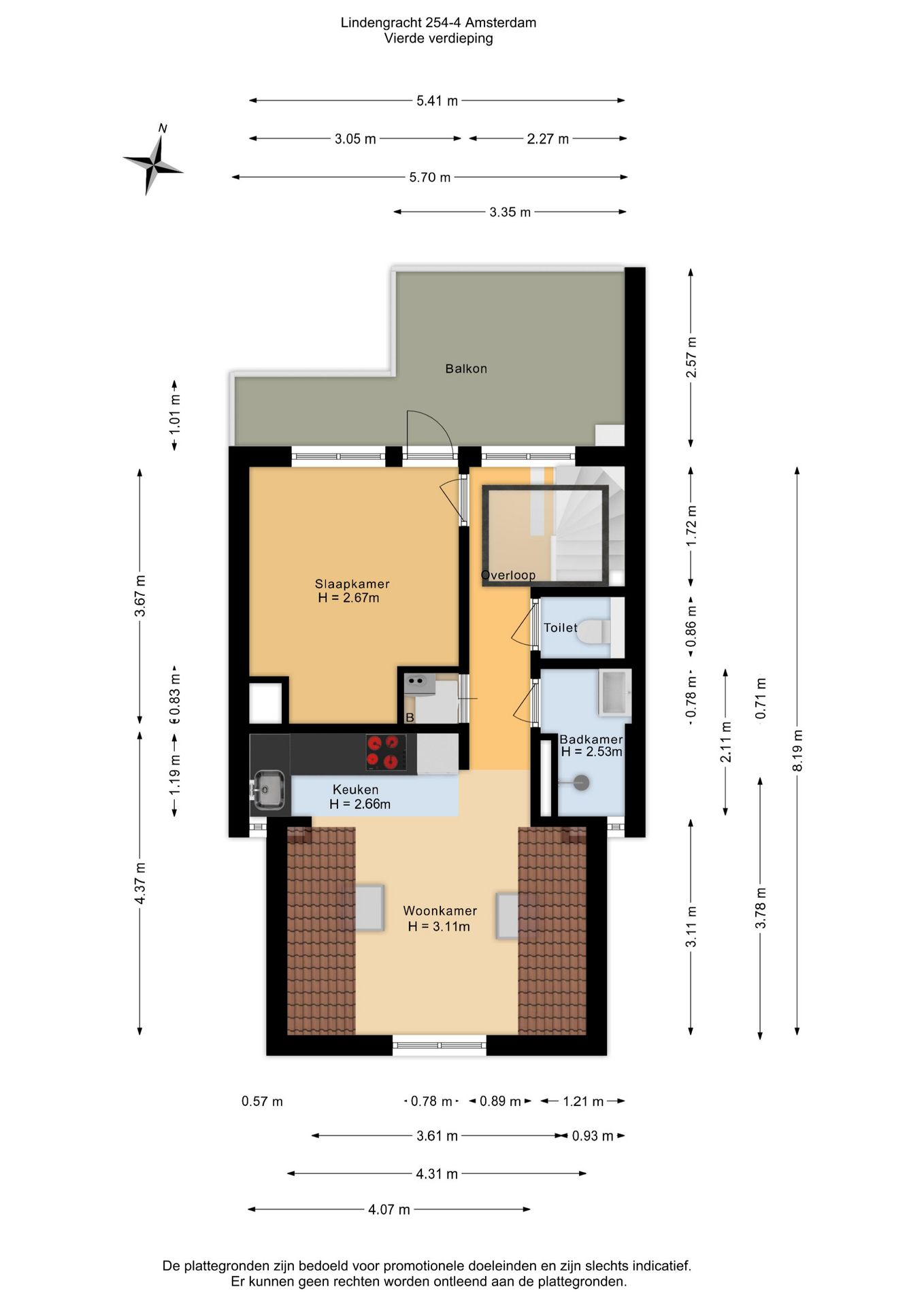 Foto 49 van Lindengracht 254-4