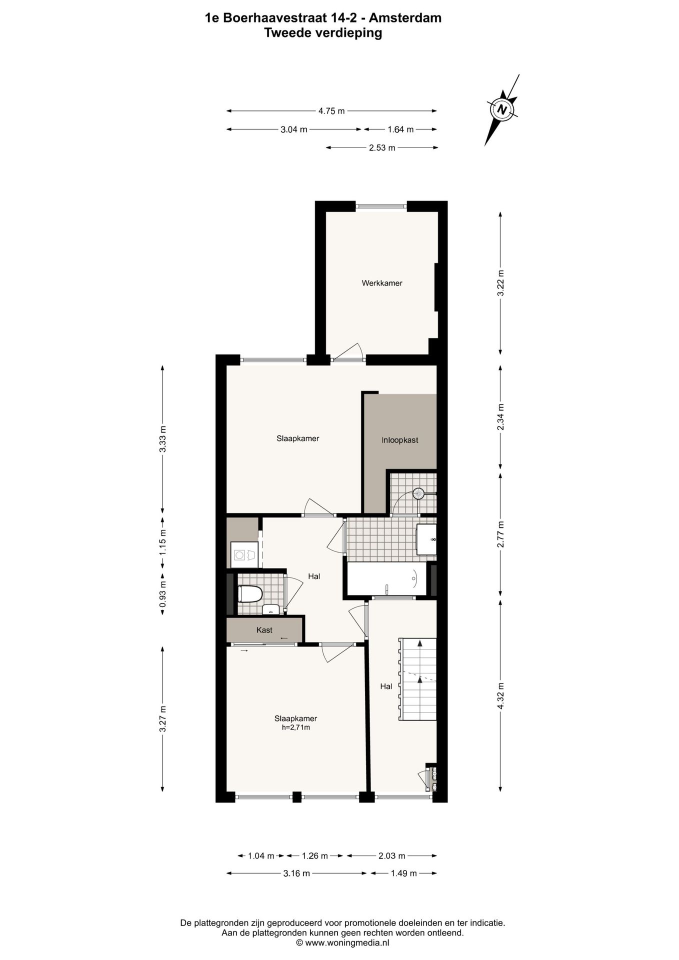 Foto 33 van Eerste Boerhaavestraat 14-2