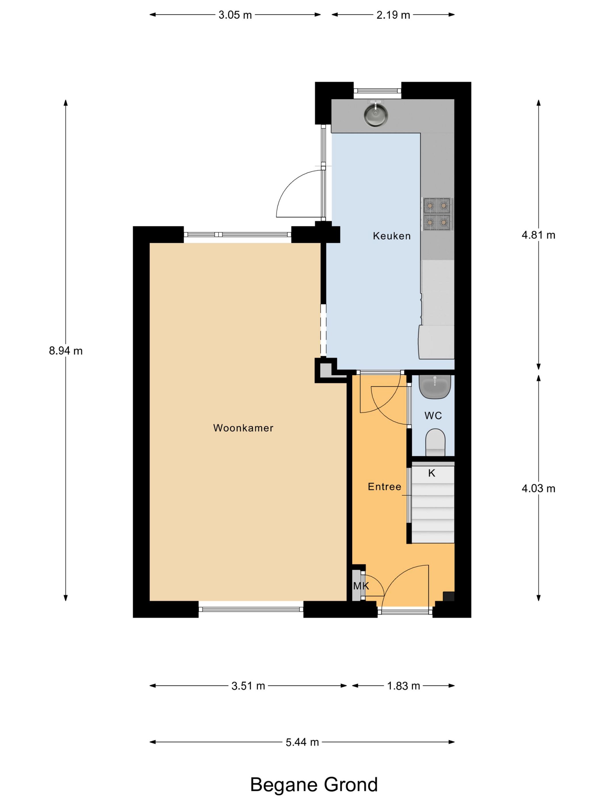Photo 33 of Prof. Oudemansstraat 22
