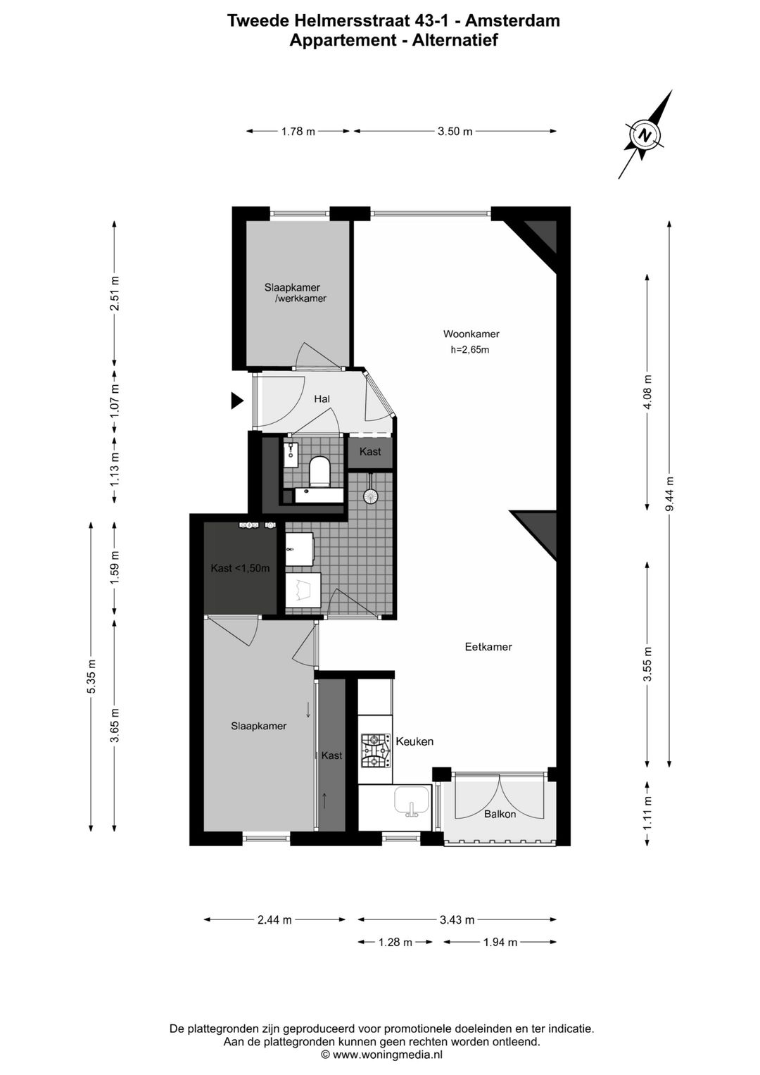 Photo 26 of Tweede Helmersstraat 43-1