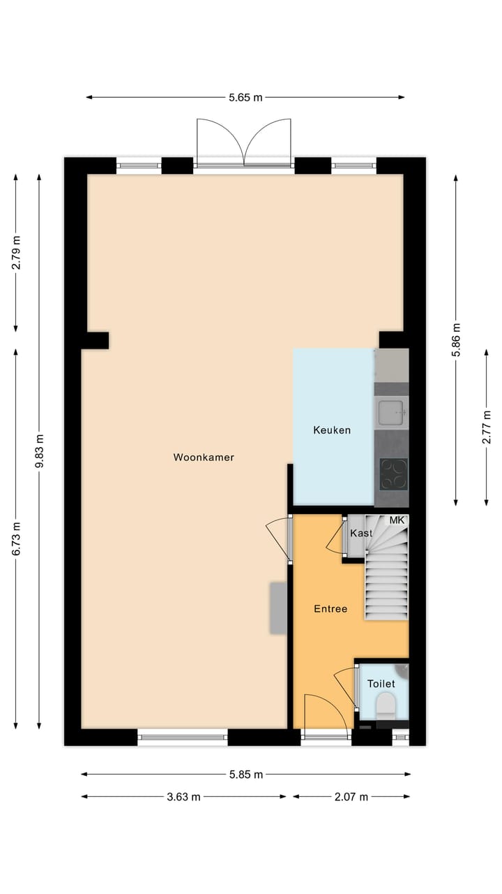 Foto 29 van Cornelis Dopperstraat 17
