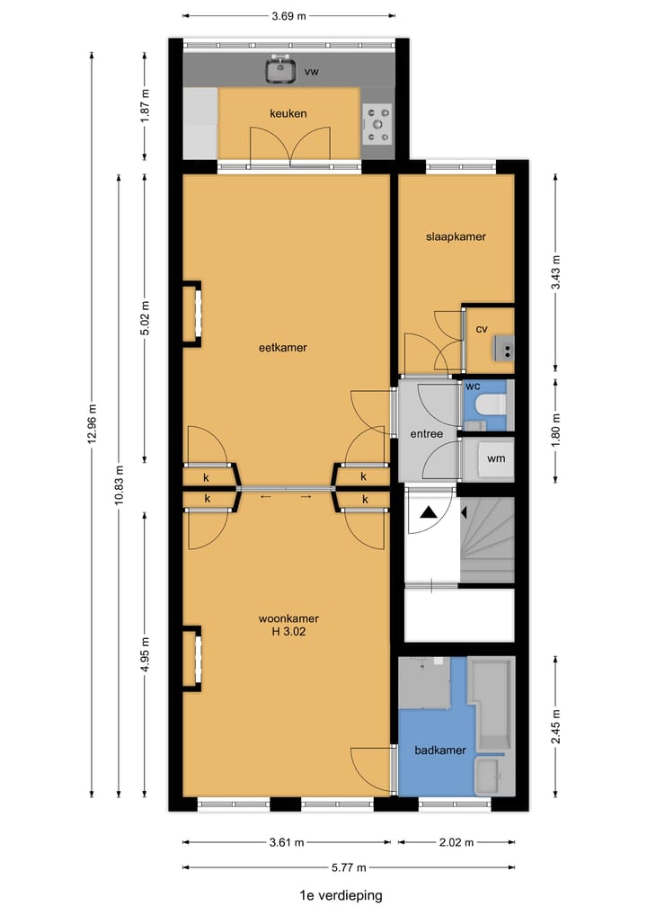 Foto 34 van De Perponcherstraat 65