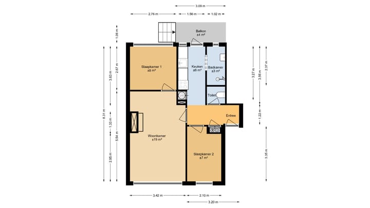 Foto 15 van Wielewaalstraat 3-A