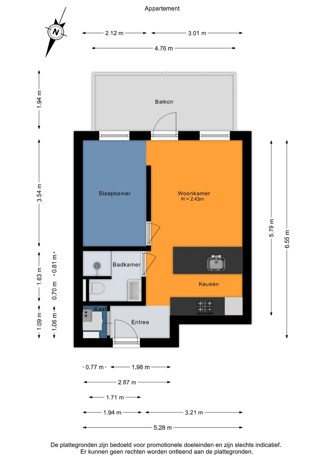 Foto 26 van Laurierstraat 79-F