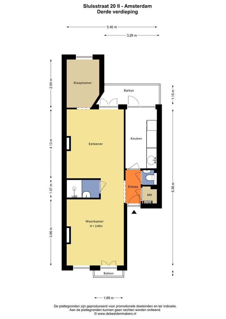 Foto 23 van Sluisstraat 20-2
