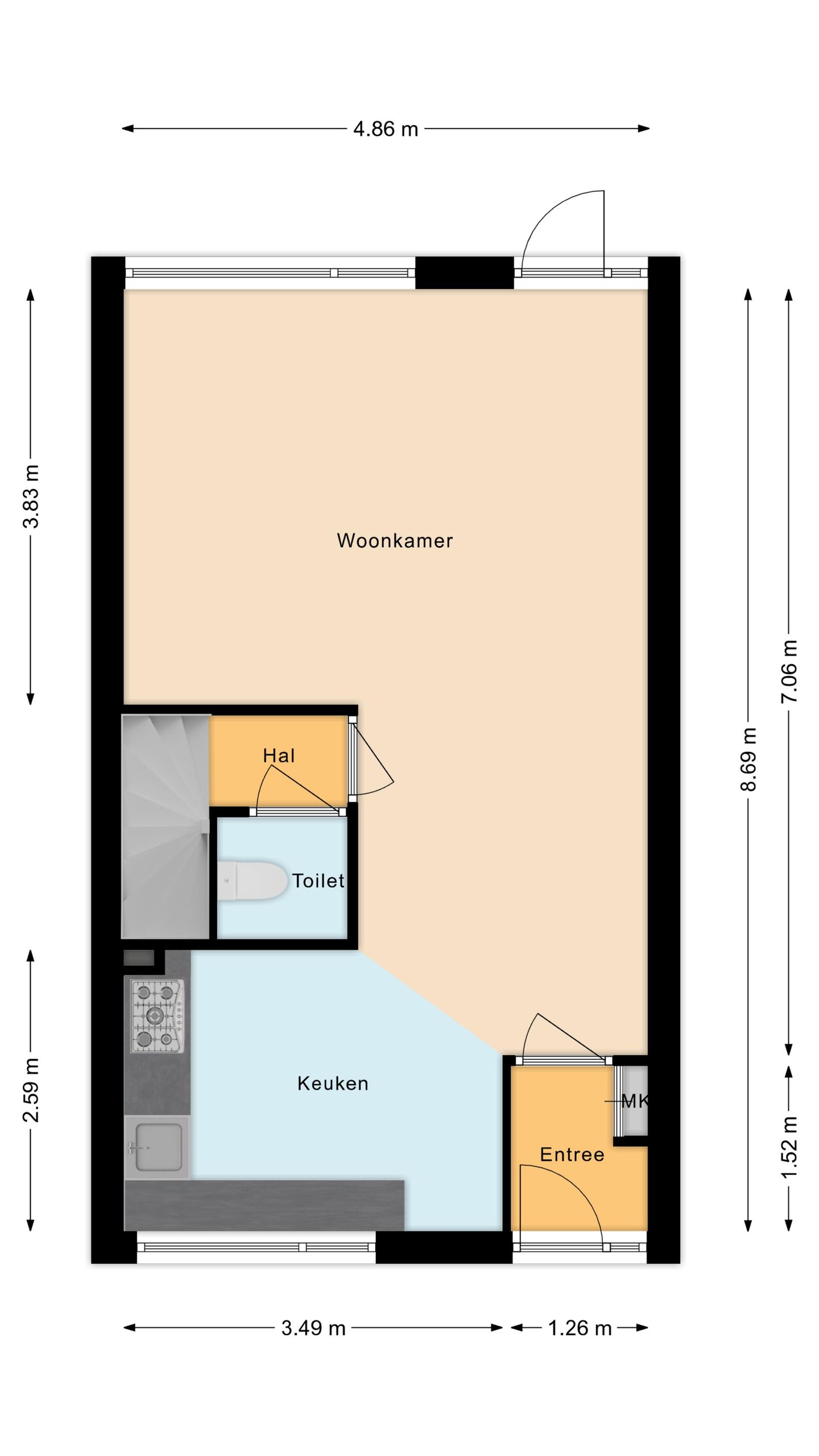 Foto 55 van Willemstraat 4