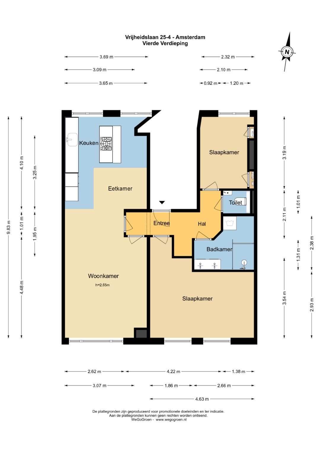 Foto 25 van Vrijheidslaan 25-4